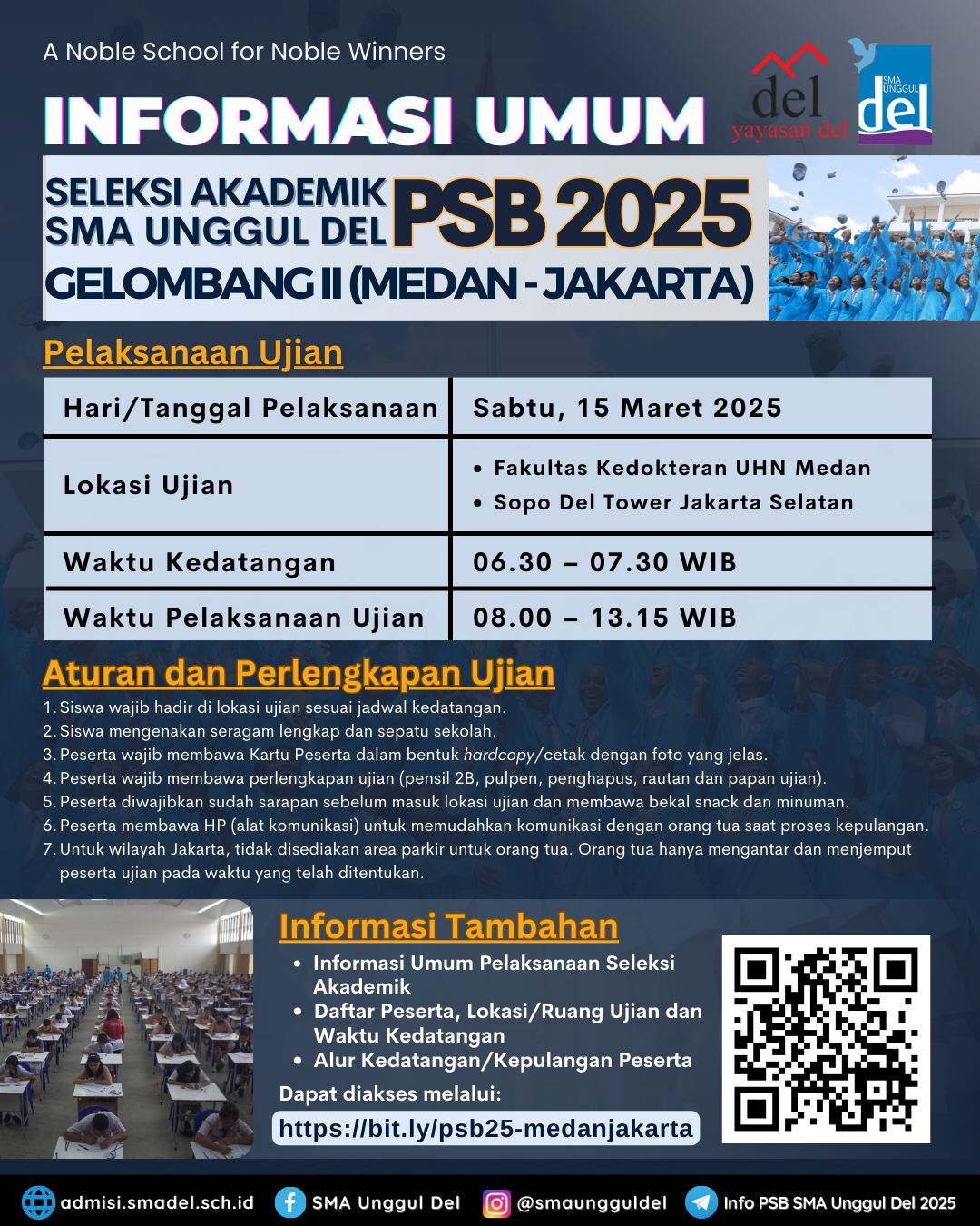 Informasi Umum Tahap 1 Gelombang 2 PSB SUD 2025