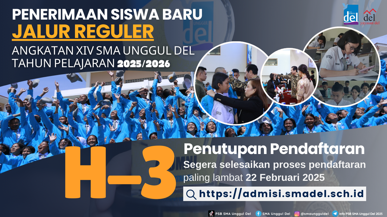 H-3 Penutupan Pendaftaran PSB SUD 2025